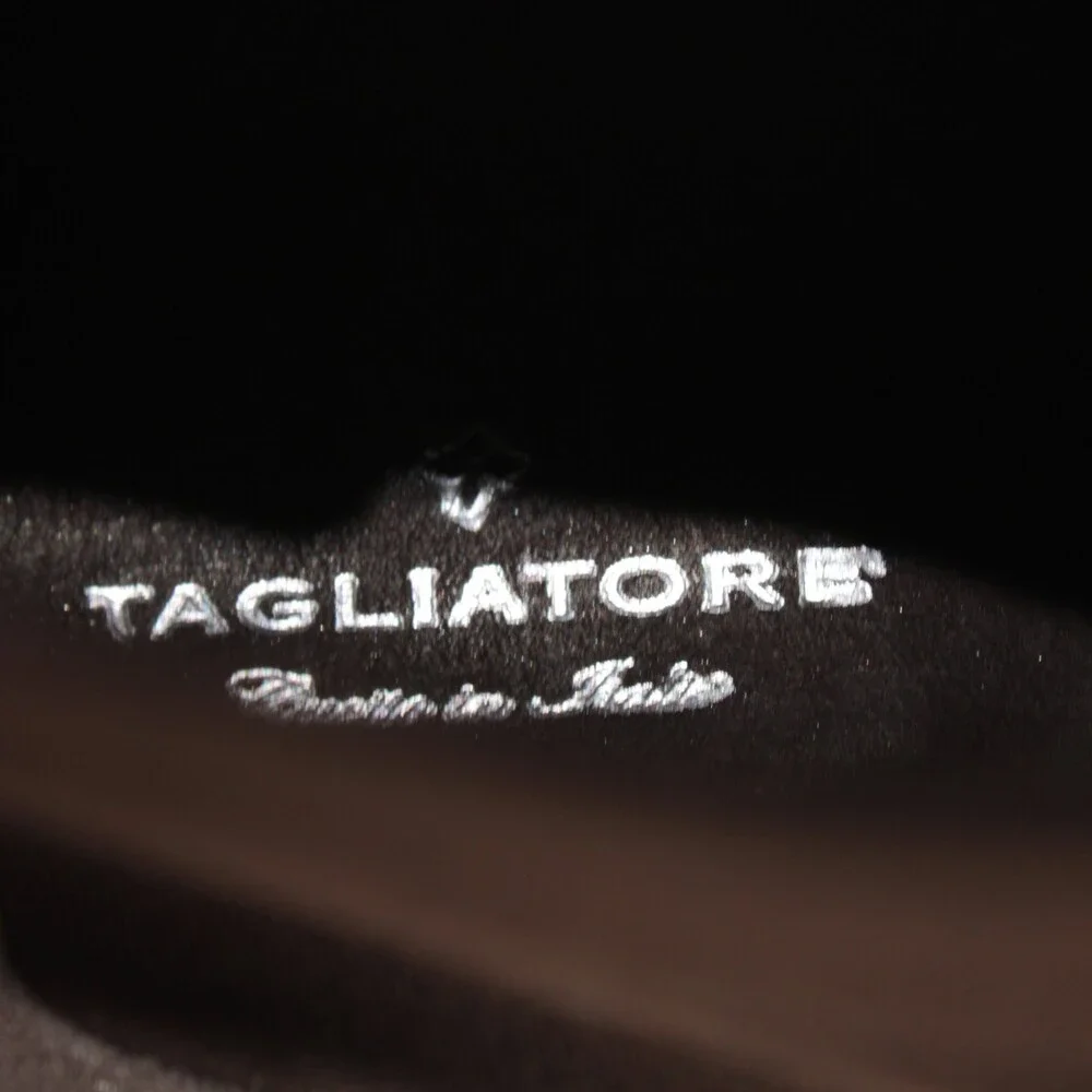 Tagliatore NWB Flint Pull On Chelsea Boots Size 45 (US 12) in Brown Suede